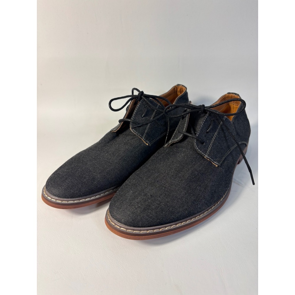 J75 Mens Canvas Chambray Blue Shoes Primo Size 8